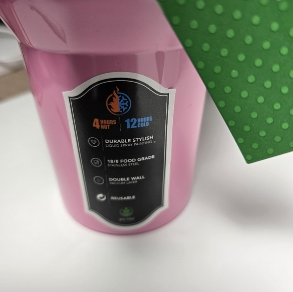 The grinch Cindy lou who 40 oz stainless steel tumbler Pink Stay Cold new - Picture 5 of 5